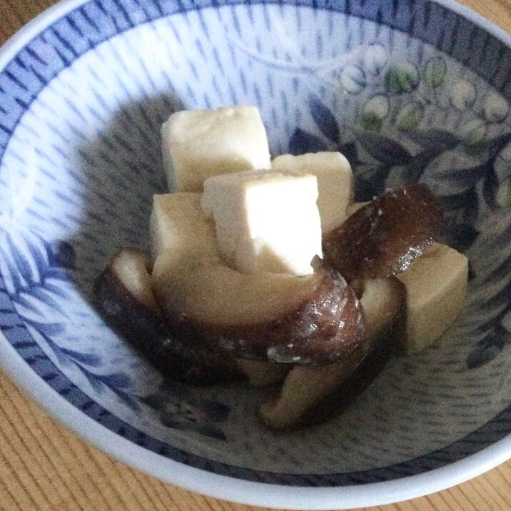 豆腐と椎茸の味噌煮♪܀ꕤ୭*